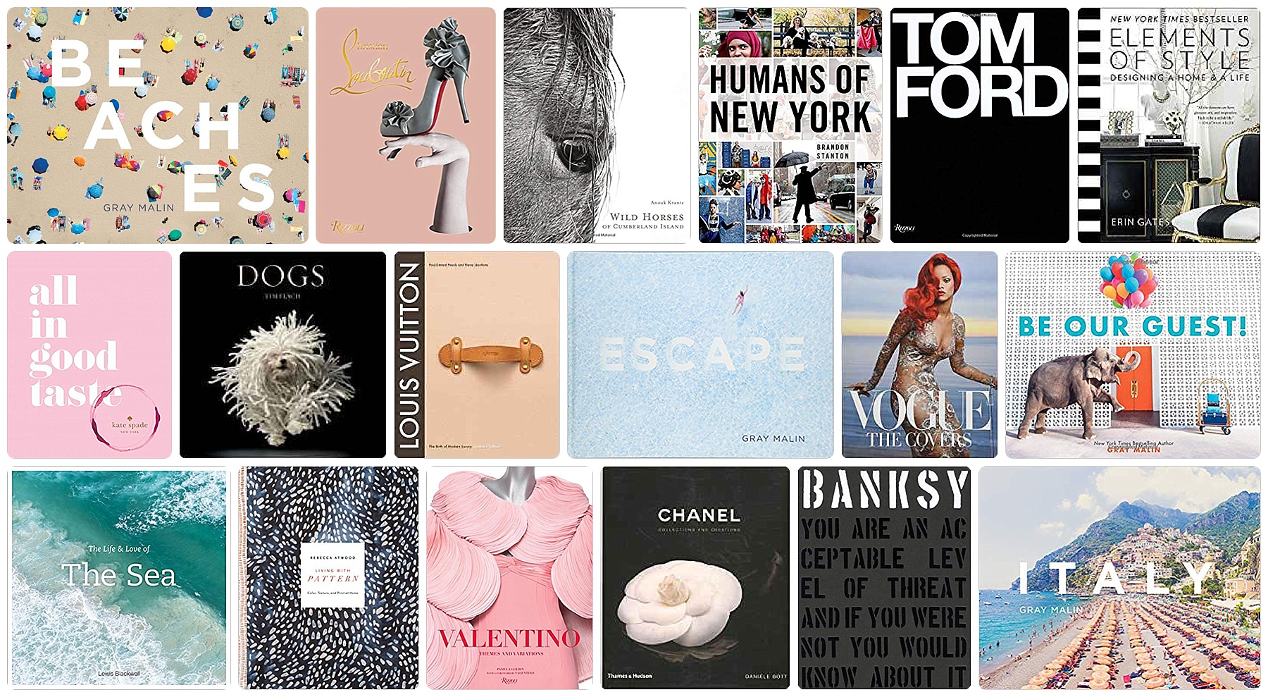 The Best Coffee Table Books in Every Color